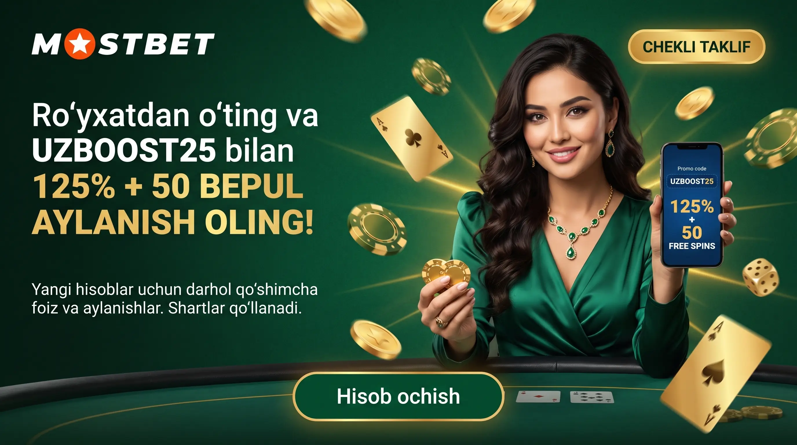 UZBOOST25 промокод и бонусы Mostbet