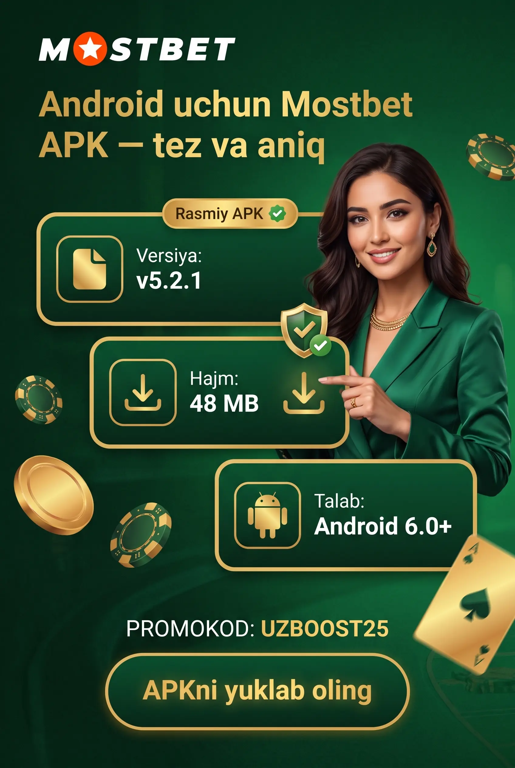 Скачивание Mostbet APK на Android