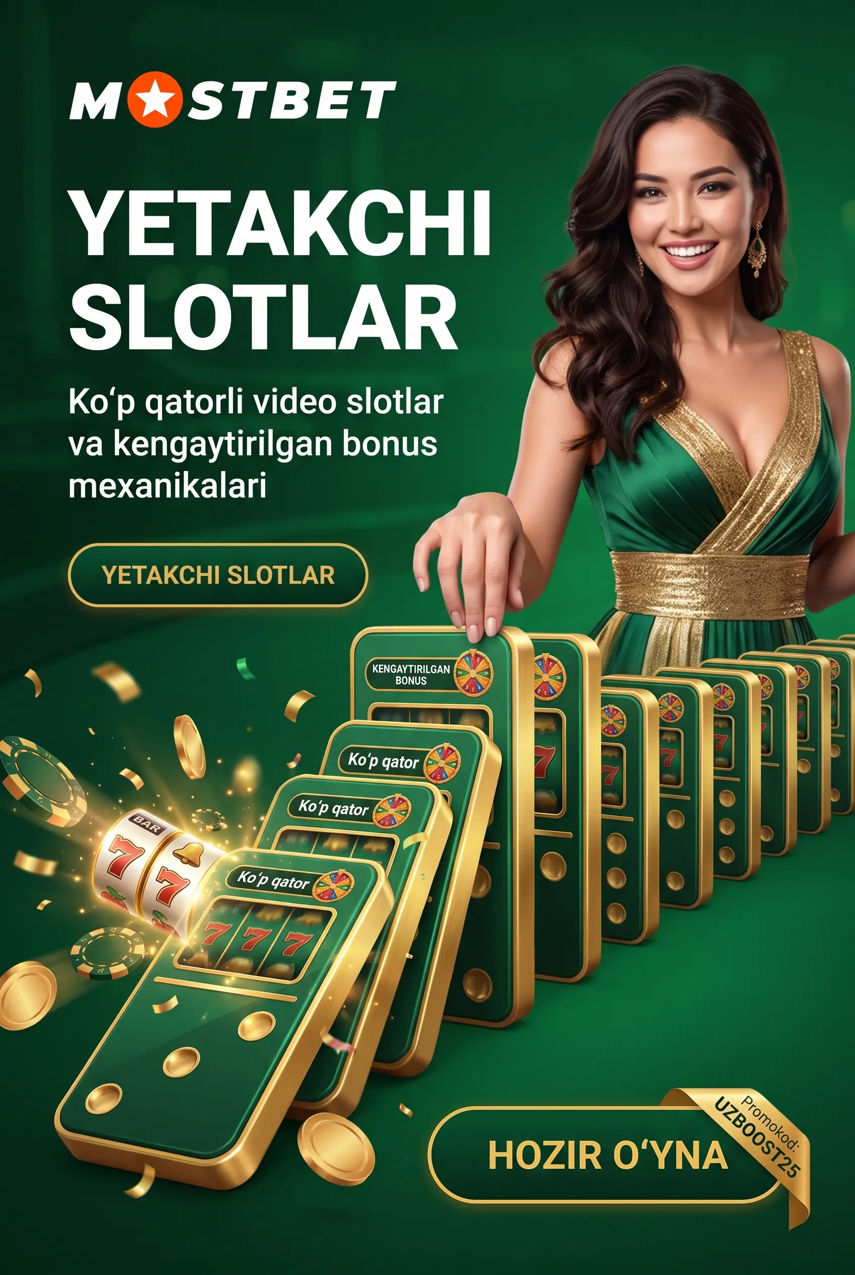 Популярные слоты Mostbet в каталоге