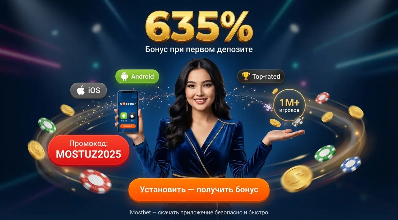 Mostbet приложение — скачать на Android и iOS