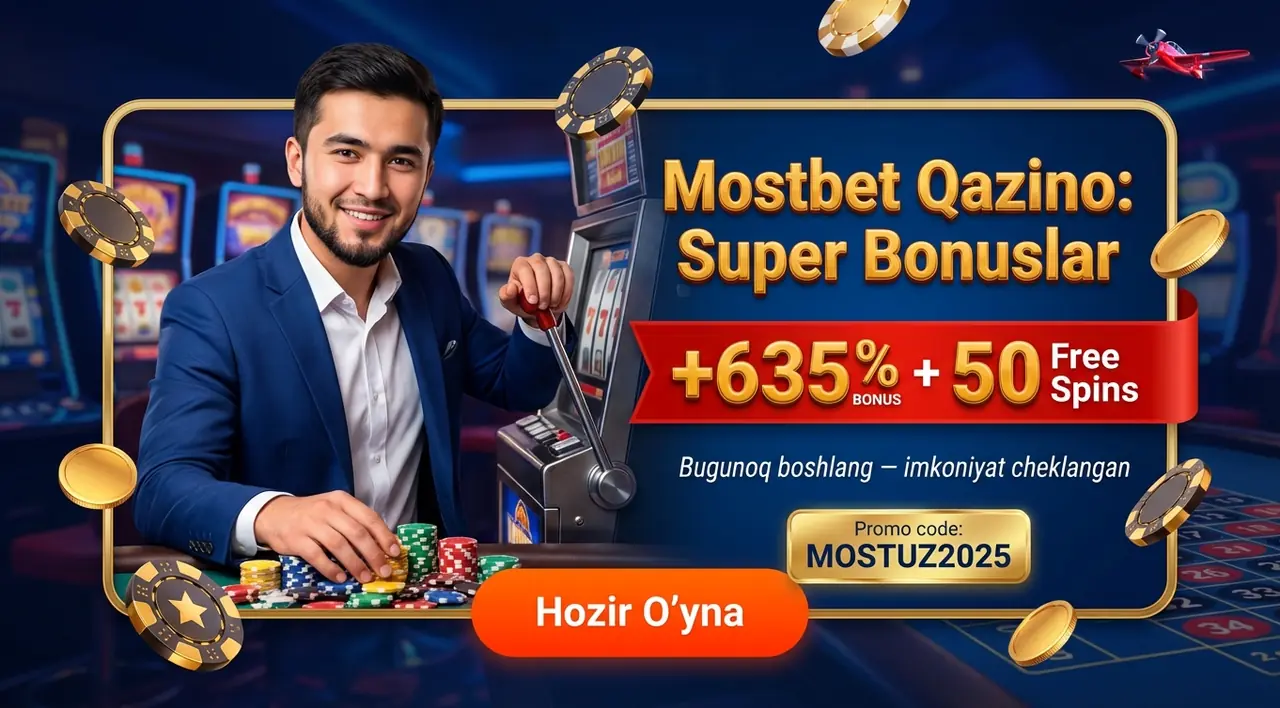 Mostbet Qazino – Slot Mashinalari va Bonuslar