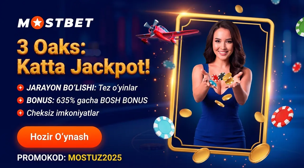 3 Oaks slot O'zbekiston